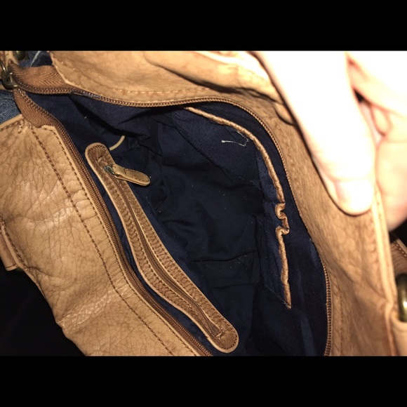 Adorable Denim & leather handbag lightly used - Picture 4 of 4